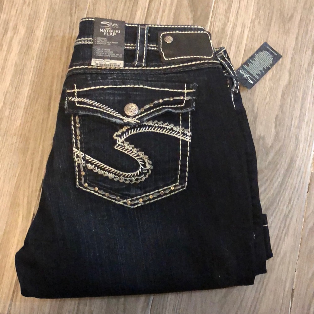 ⭐️sale⭐️ brand new silver jeans